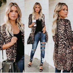 VICI leopard cardigan